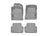 WeatherTech DigitalFit Floor Liners for Audi [Covers Front & Rear Row, Gray] | 469371-469072