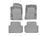 WeatherTech DigitalFit Floor Liners for Audi [Covers Front & Rear Row, Gray] | 469371-469073