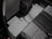 WeatherTech DigitalFit Floor Liners for 2019 2018 2017 2016 2015 Ford Escape [Covers Rear (2nd) Row, Gray] | 469692