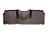 WeatherTech DigitalFit Floor Liners for Dodge/Ram [Covers Rear (2nd) Row, Cocoa] | 470123