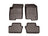 WeatherTech DigitalFit Floor Liners for 2017 2016 2015 2014 2013 2012 2011 2010 2009 2008 2007 Jeep Compass [Covers Front & Rear Row, Cocoa] | 47086-1-2