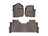 WeatherTech DigitalFit Floor Liners for F-250 Super Duty/F-350 Super Duty [Covers Front & Rear Row, Cocoa] | 471012-1-2