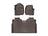 WeatherTech DigitalFit Floor Liners for F-250 Super Duty/F-350 Super Duty [Covers Front & Rear Row, Cocoa] | 4710121-476974