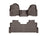 WeatherTech DigitalFit Floor Liners for F-250 Super Duty/F-350 Super Duty [Covers Front & Rear Row, Cocoa] | 4710321-4710123