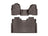WeatherTech DigitalFit Floor Liners for F-250 Super Duty/F-350 Super Duty [Covers Front & Rear Row, Cocoa] | 4710321-476974