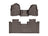 WeatherTech DigitalFit Floor Liners for F-250 Super Duty/F-350 Super Duty [Covers Front & Rear Row, Cocoa] | 4710321-476975
