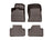 WeatherTech DigitalFit Floor Liners for Audi [Covers Front & Rear Row, Cocoa] | 471146-1-3