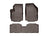 WeatherTech DigitalFit Floor Liners for 2022 2021 2020 2019 2018 Chevrolet Equinox [Covers Front & Rear Row, Cocoa] | 471176-1-2