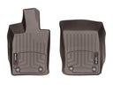 WeatherTech DigitalFit Floor Liners for 2021 2020 2019 2018 2017 Porsche Panamera [Covers Front Row, Cocoa] | 4711801
