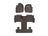 WeatherTech DigitalFit Floor Liners for Expedition/Navigator [Covers Front & Both Rear Rows, Cocoa] | 471295-1-4