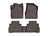WeatherTech DigitalFit Floor Liners for 2022 2021 2020 2019 Nissan Murano [Covers Front & Rear Row, Cocoa] | 4713881-4715242