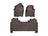 WeatherTech DigitalFit Floor Liners for 2022 2021 2020 2019 Ram 1500 [Covers Front & Rear Row, Cocoa] | 471428-1-3