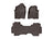 WeatherTech DigitalFit Floor Liners for 2022 2021 2020 2019 Ram 1500 [Covers Front & Rear Row, Cocoa] | 471428-1-4