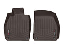 WeatherTech DigitalFit Floor Liners for 2019 2018 2017 2016 2015 2014 2013 2012 Porsche 911 [Covers Front Row, Cocoa] | 4714651