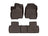 WeatherTech DigitalFit Floor Liners for 2022 2021 2020 2019 Acura RDX [Covers Rear (2nd) Row, Cocoa] | 471469-1-2