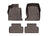 WeatherTech DigitalFit Floor Liners for 2021 2020 2019 Genesis G70 [Covers Front & Rear Row, Cocoa] | 471479-1-2