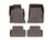 WeatherTech DigitalFit Floor Liners for 2021 2020 2019 Genesis G70 [Covers Front & Rear Row, Cocoa] | 4714831-4714792