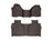 WeatherTech DigitalFit Floor Liners for Chevrolet/GMC [Covers Front & Rear Row, Cocoa] | 4714911-4714363