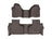 WeatherTech DigitalFit Floor Liners for Chevrolet/GMC [Covers Front & Rear Row, Cocoa] | 4714911-4714369