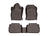 WeatherTech DigitalFit Floor Liners for 2022 2021 2020 2019 Subaru Forester [Covers Front & Rear Row, Cocoa] | 471500-1-2