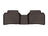 WeatherTech DigitalFit Floor Liners for 2021 2020 2019 Cadillac XT4 [Covers Rear (2nd) Row, Cocoa] | 4715012
