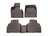 WeatherTech DigitalFit Floor Liners for 2022 2021 2020 2019 BMW X7 [Covers Front & Rear Row, Cocoa] | 471507-1-3