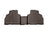 WeatherTech DigitalFit Floor Liners for 2022 2021 2020 2019 BMW X7 [Covers Rear (2nd) Row, Cocoa] | 4715073