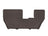 WeatherTech DigitalFit Floor Liners for 2022 2021 2020 2019 BMW X7 [Covers Rear (3rd) Row, Cocoa] | 4715074