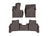 WeatherTech DigitalFit Floor Liners for Mercedes-Benz [Covers Front & Rear Row, Cocoa] | 471509-1-2