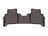 WeatherTech DigitalFit Floor Liners for Mercedes-Benz [Covers Rear (2nd) Row, Cocoa] | 4715092