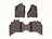 WeatherTech DigitalFit Floor Liners for 2500/3500 [Covers Front & Rear Row, Cocoa] | 471545-1-4