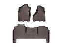 WeatherTech DigitalFit Floor Liners for 2500/3500 [Covers Front & Rear Row, Cocoa] | 471545-1-5
