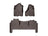 WeatherTech DigitalFit Floor Liners for 2500/3500 [Covers Front & Rear Row, Cocoa] | 471545-1-5