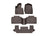 WeatherTech DigitalFit Floor Liners for 2021 2020 Ford Explorer [Covers Front & Both Rear Rows, Cocoa] | 471575-1-2-3