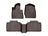 WeatherTech DigitalFit Floor Liners for 2021 2020 Ford Explorer [Covers Front & Rear Row, Cocoa] | 471575-1-2