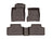WeatherTech DigitalFit Floor Liners for Mercedes-Benz [Covers Front & Rear Row, Cocoa] | 471593-1-2