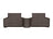 WeatherTech DigitalFit Floor Liners for Mercedes-Benz [Covers Rear (2nd) Row, Cocoa] | 4715933