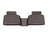 WeatherTech DigitalFit Floor Liners for 2022 2021 2020 BMW X6 [Covers Rear (2nd) Row, Cocoa] | 4716002