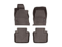 WeatherTech DigitalFit Floor Liners for 2021 2020 Cadillac CT5 [Covers Front & Rear Row, Cocoa] | 471610-1-2