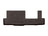 WeatherTech DigitalFit Floor Liners for Cadillac/Chevrolet/GMC [Covers Rear (3rd) Row, Cocoa] | 4716324