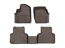 WeatherTech DigitalFit Floor Liners for 2020 2019 Lamborghini Urus [Covers Front & Rear Row, Cocoa] | 4716451-4713542