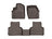 WeatherTech DigitalFit Floor Liners for 2020 2019 Lamborghini Urus [Covers Front & Rear Row, Cocoa] | 4716451-4713542