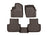 WeatherTech DigitalFit Floor Liners for 2021 2020 2019 2018 2017 Bentley Bentayga [Covers Front & Rear Row, Cocoa] | 4716451-478874