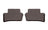 WeatherTech DigitalFit Floor Liners for 2022 2021 Acura TLX [Covers Rear (2nd) Row, Cocoa] | 4716552