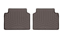 WeatherTech DigitalFit Floor Liners for 2022 2021 Genesis G80 [Covers Rear (2nd) Row, Cocoa] | 4716592