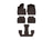 WeatherTech DigitalFit Floor Liners for 2021 Jeep Grand Cherokee L [Covers 1st 2nd & 3rd Row, Cocoa] | 471696-1-2-3