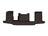 WeatherTech DigitalFit Floor Liners for QX60/Pathfinder [Covers Rear (3rd) Row, Cocoa] | 4716983