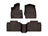 WeatherTech DigitalFit Floor Liners for 2022 Ford Explorer [Covers Front & Rear Row, Cocoa] | 4717161-4715752