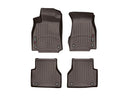 WeatherTech DigitalFit Floor Liners for 2017 2016 Maserati GranTurismo [Covers Front & Rear Row, Cocoa] | 47202-1-4