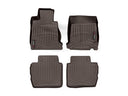 WeatherTech DigitalFit Floor Liners for 2018 Maserati GranTurismo [Covers Front & Rear Row, Cocoa] | 47202-1-5